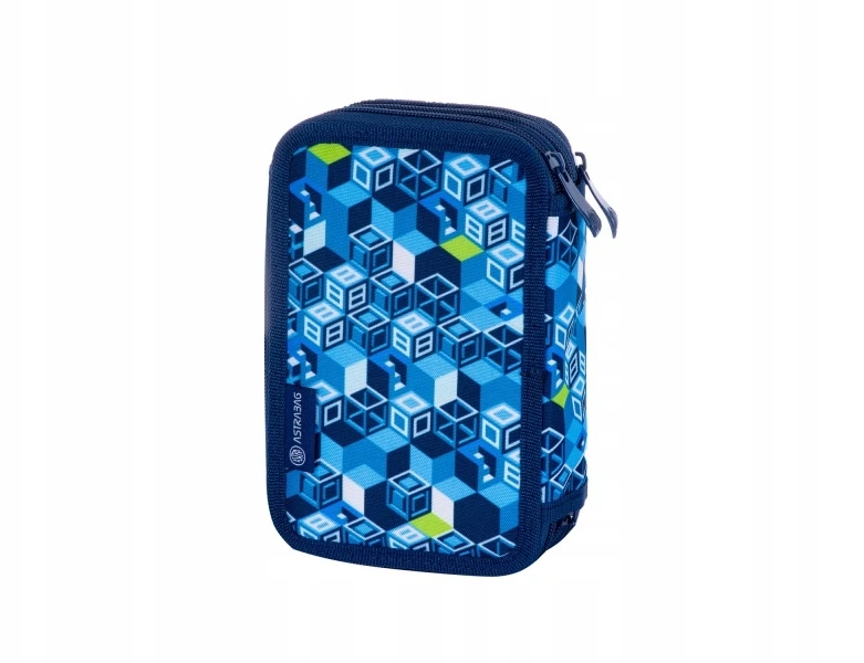 Astrabag Jumbo Play Game - trijų skyrių mokyklinis penalas su pilnu komplektu