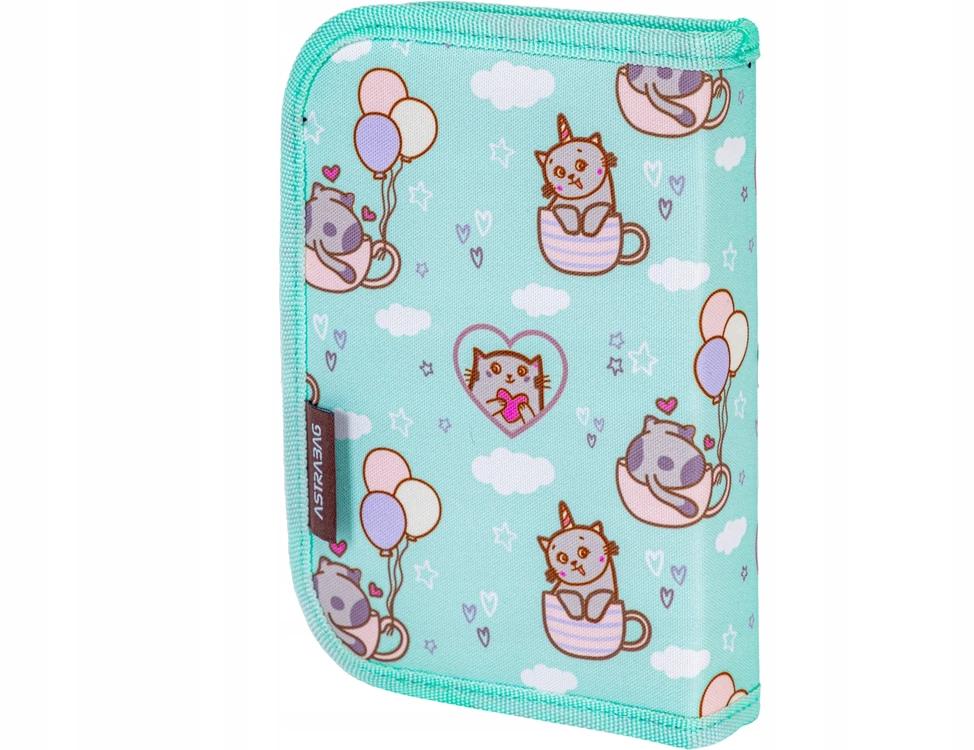 Astrabag Kitty's World vieno skyriaus dėklas su 2 atvartais