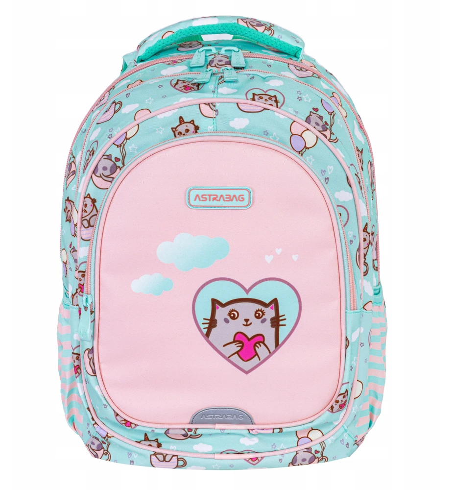 Astrabag kuprinė "kitty's World" 3-4 klasei su organizatoriumi