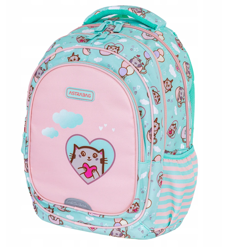 Astrabag kuprinė "kitty's World" 3-4 klasei su organizatoriumi