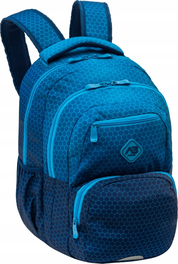 Astrabag Mokyklinė kuprinė jaunimui su skyriumi nešiojamam kompiuteriui, mėlyna