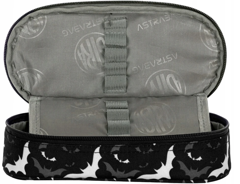Astrabag Night Bats - Mokyklinė vieno skyriaus pieštukinė