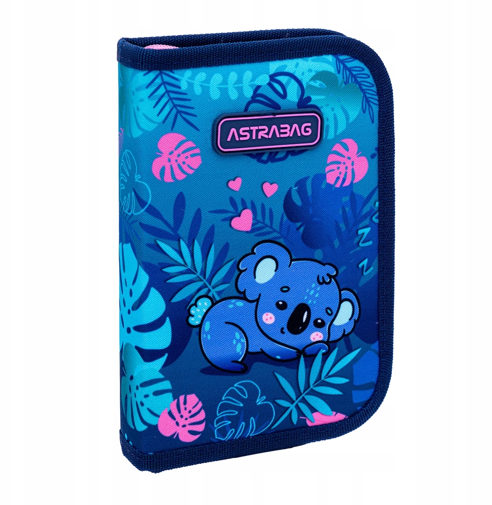 Astrabag Sweet Koala – pieštukinė su 2 atvartais, talpi ir lengva