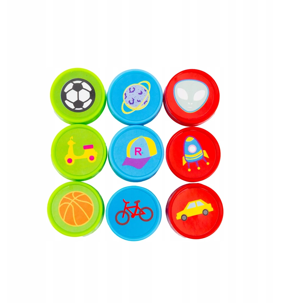 ASTRAFUN BOYS kvapieji antspaudai – 9 vnt ASTRA