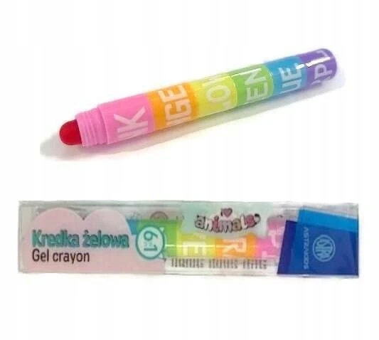 Astrakids 6in1 Gel Crayons - Cat Theme