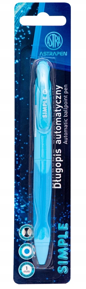 Astrapen Simple automatinis rašiklis, žalias, 1.0 mm