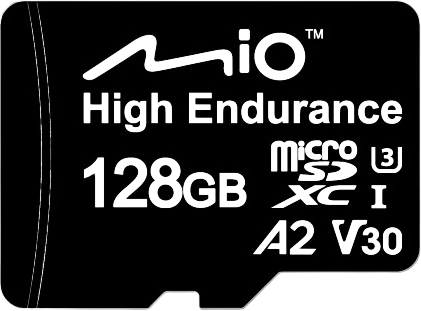 Atminties kortelė Mio High-Endurance | 128 GB | MicroSD | Flash atminties klasė UHS-I