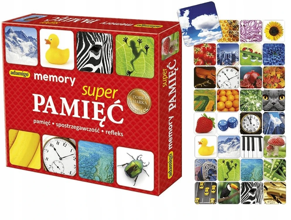 Atminties žaidimas Adamigo Puiki atmintis