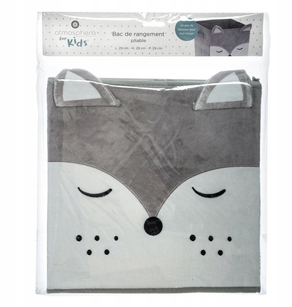 Atmosphera Createur Dinterieur ATMOSPHERA sulankstoma daiktadėžė FOX, 29 x 29 cm
