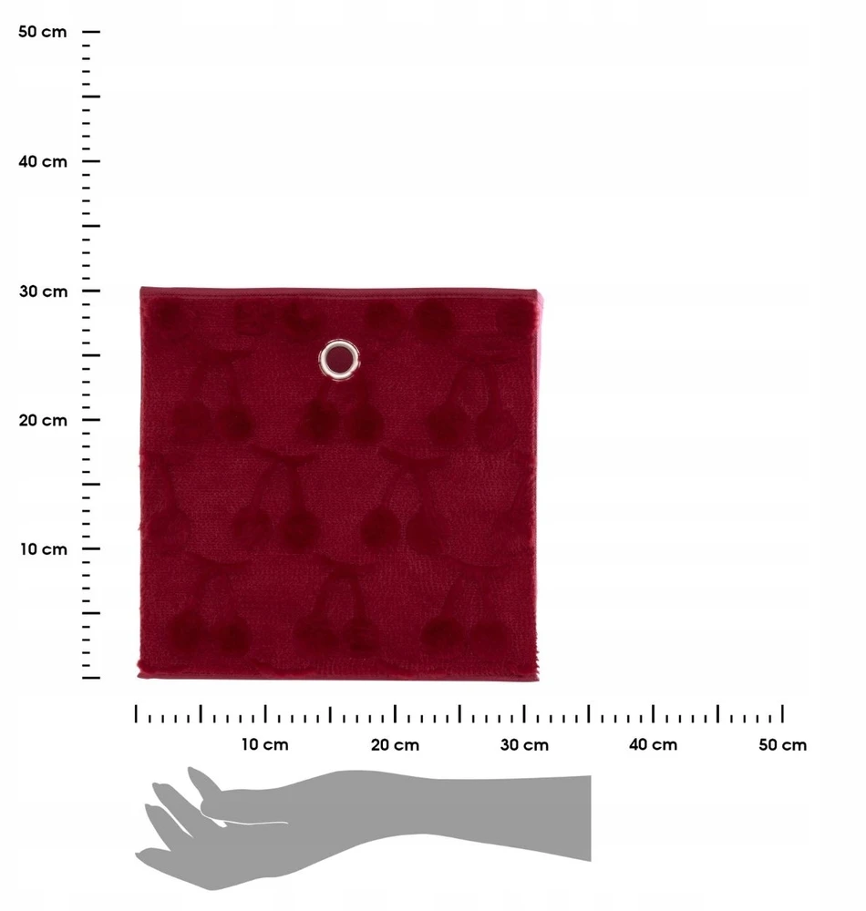Atmosphera PUDEŁKO DO PRZECHOWYWANIA ZABAWEK kosz na zabawki ORGANIZER tekstylny 30 cm