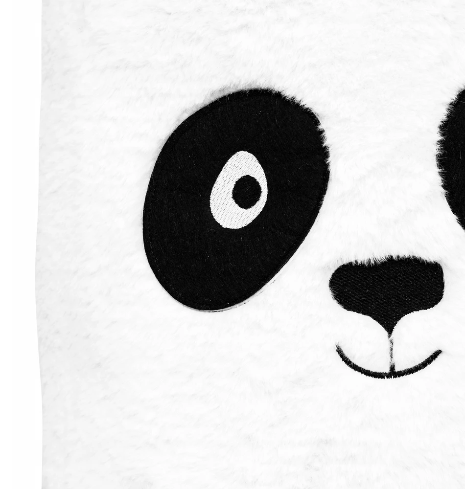 Atmosphera Pudełko na zabawki 40 cm balta Panda organizer do pokoju dziecięcego