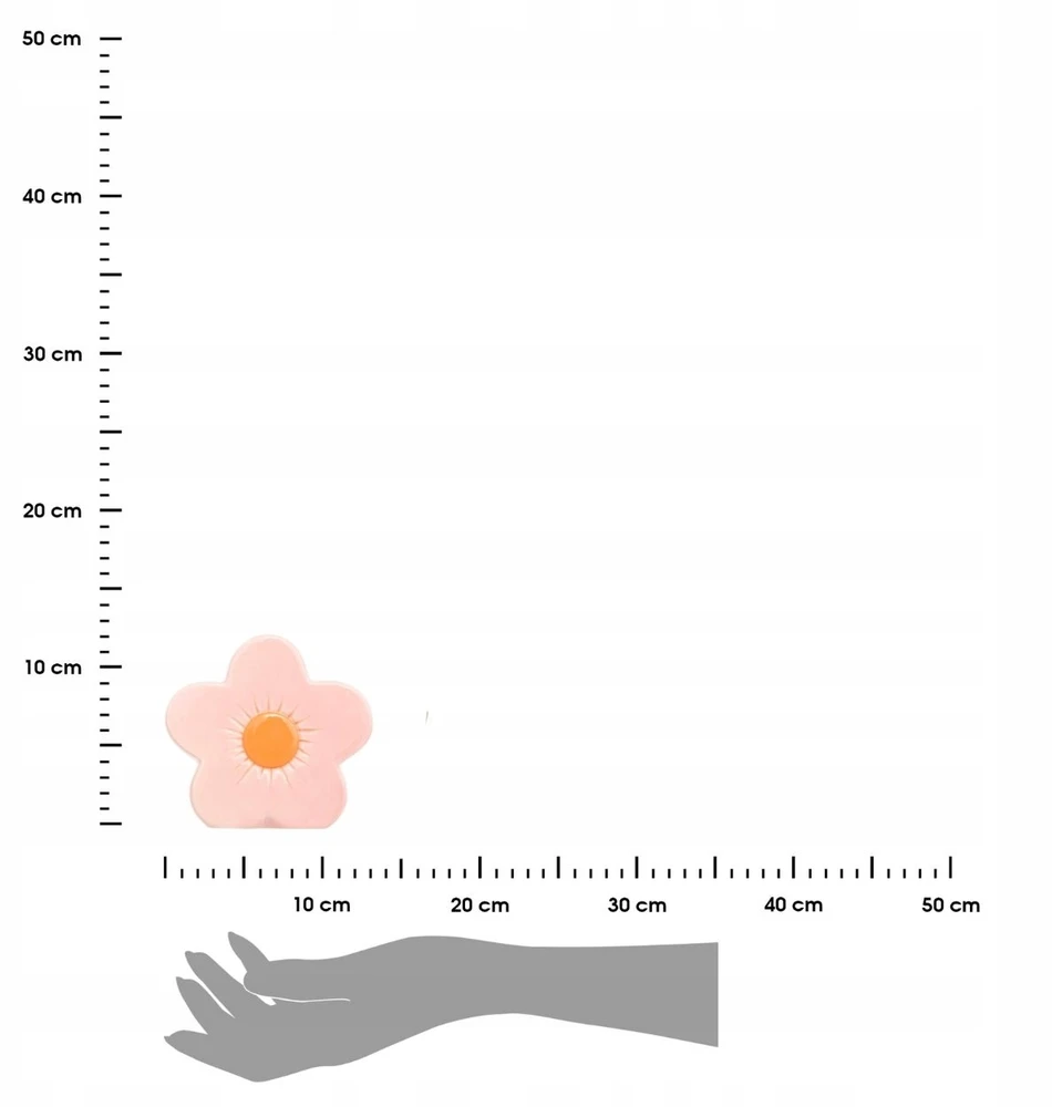 Atmosphera SKARBONKA vaikams KWIATEK DEKORACYJNA na monety FIGURKA na prezent 13 cm