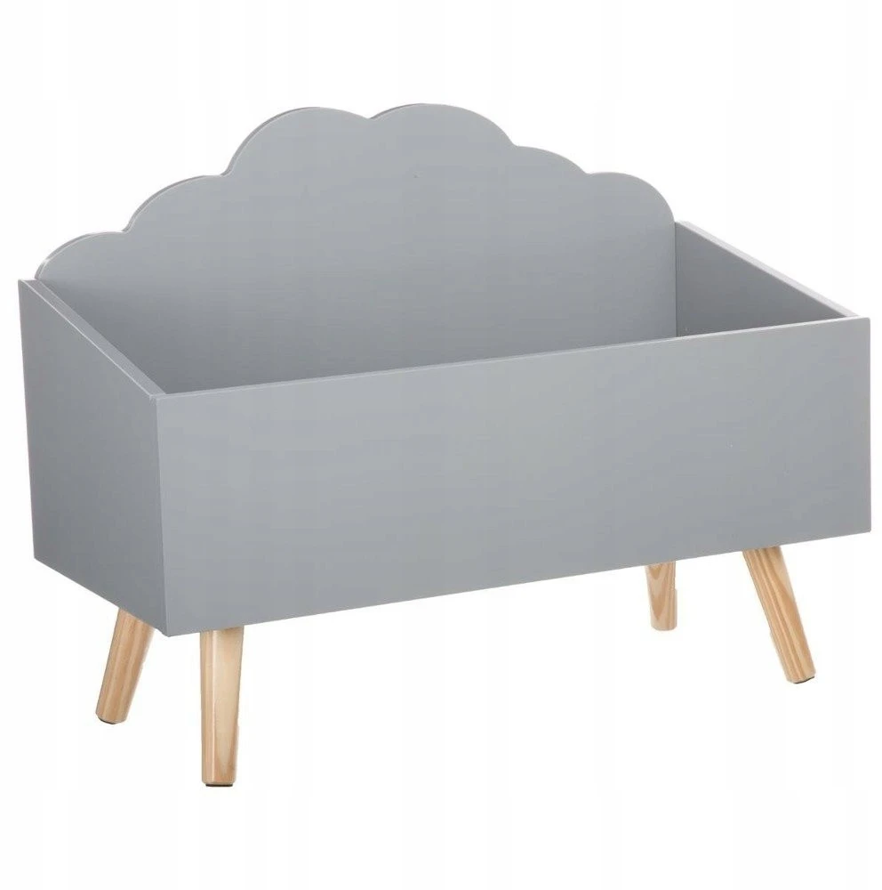 Vaikiška daiktadėžė Atmosphera Cloud, pilka, 580x280x455 mm