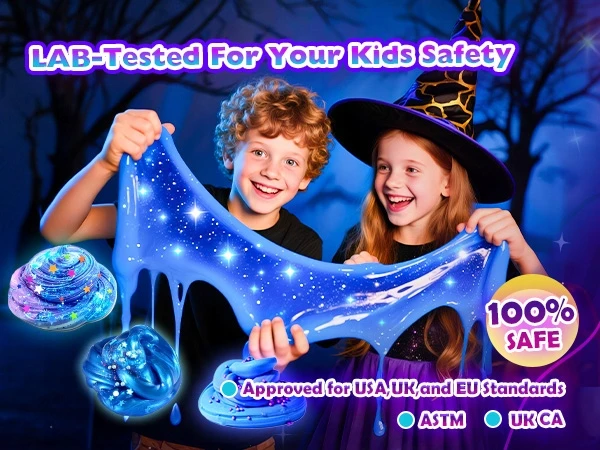 Atopdream Gamyklos laboratorijos gleivių kūrimo rinkinys: „Slime Galaxy Magic System“ pasidaryk pats