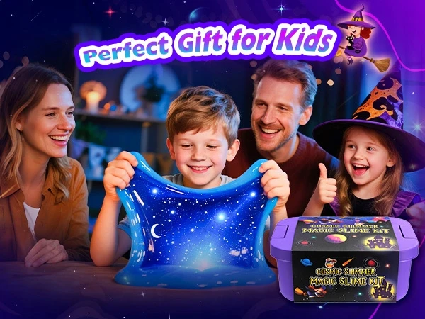 Atopdream Gamyklos laboratorijos gleivių kūrimo rinkinys: „Slime Galaxy Magic System“ pasidaryk pats