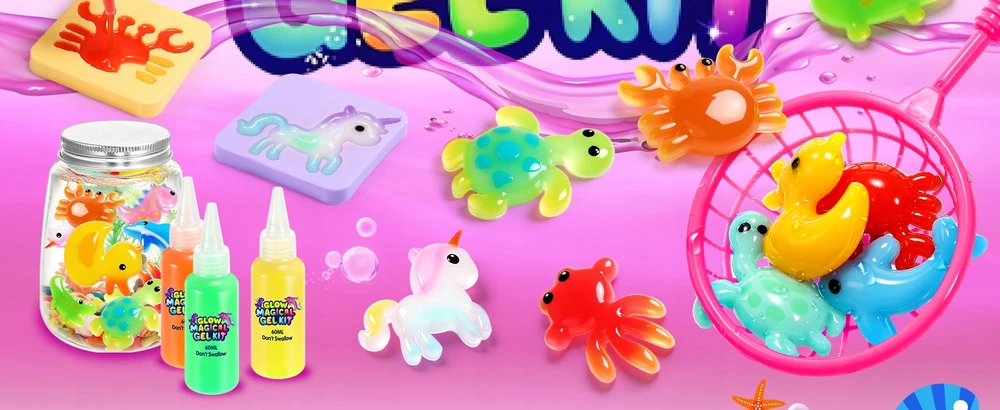 Atopdream „Magic Glow in the Dark“ „pasidaryk pats“ kūrybinis žaislas vaikams