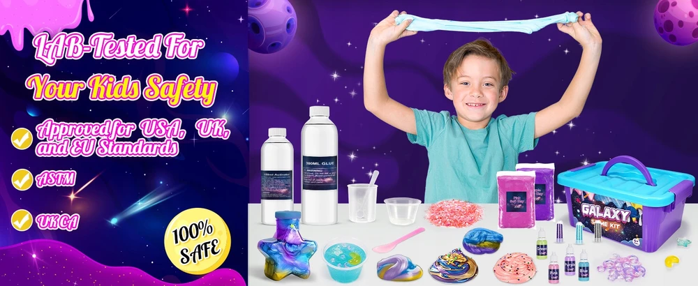 ATOPDREAM „Slime Galaxy Magic System“ pasidaryk pats, kaliosios jutimo medžiagos, šaunūs žaislai
