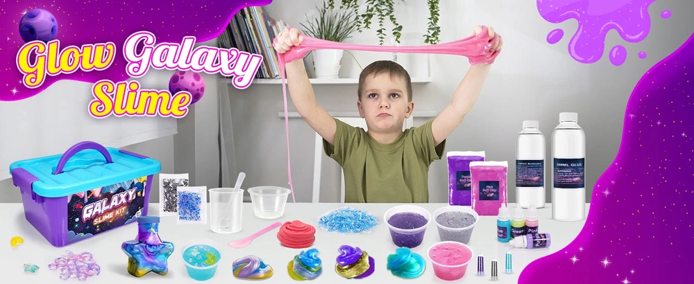 ATOPDREAM „Slime Galaxy Magic System“ pasidaryk pats, kaliosios jutimo medžiagos, šaunūs žaislai