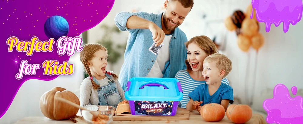 ATOPDREAM „Slime Galaxy Magic System“ pasidaryk pats, kaliosios jutimo medžiagos, šaunūs žaislai