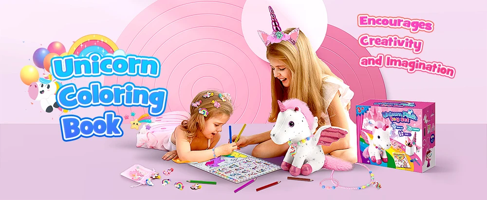 Atopdream Vienaragio žaislų rinkinys, pliušiniai žaislai, 22 dalys
