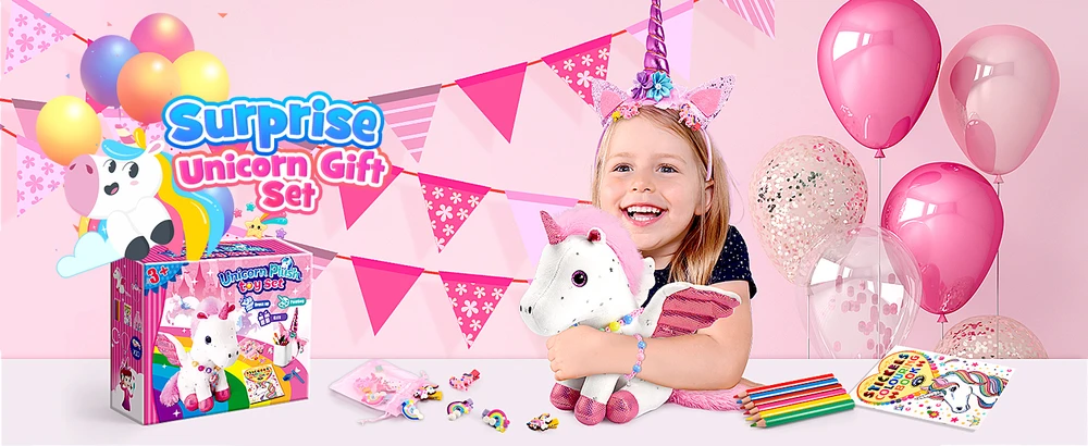 Atopdream Vienaragio žaislų rinkinys, pliušiniai žaislai, 22 dalys