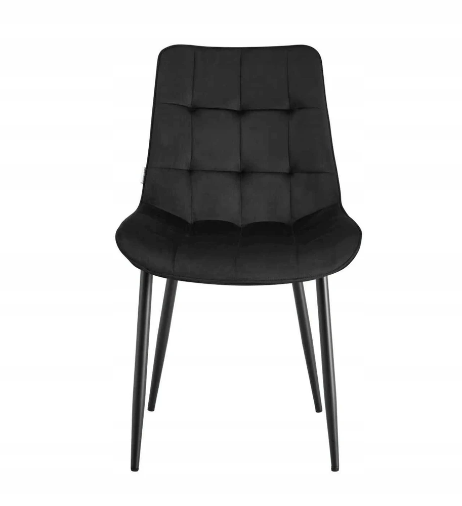 Atos CHERRY MG19 kėdė Juodas Velour Juodas Legs Modern Loft
