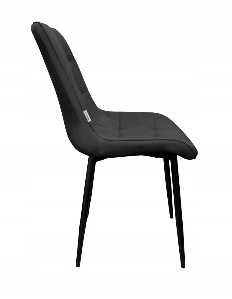 Atos CHERRY MG19 kėdė Juodas Velour Juodas Legs Modern Loft
