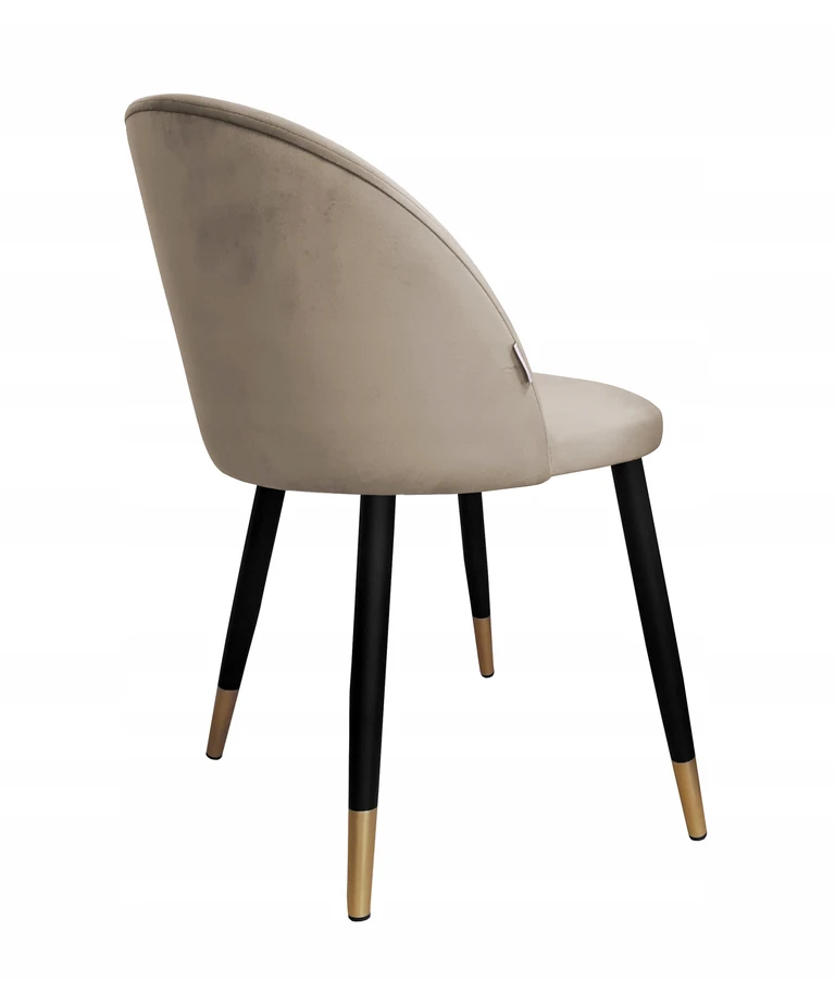 Atos Colin kėdė, juoda/auksinė koja MG09, stilinga ir elegantiška