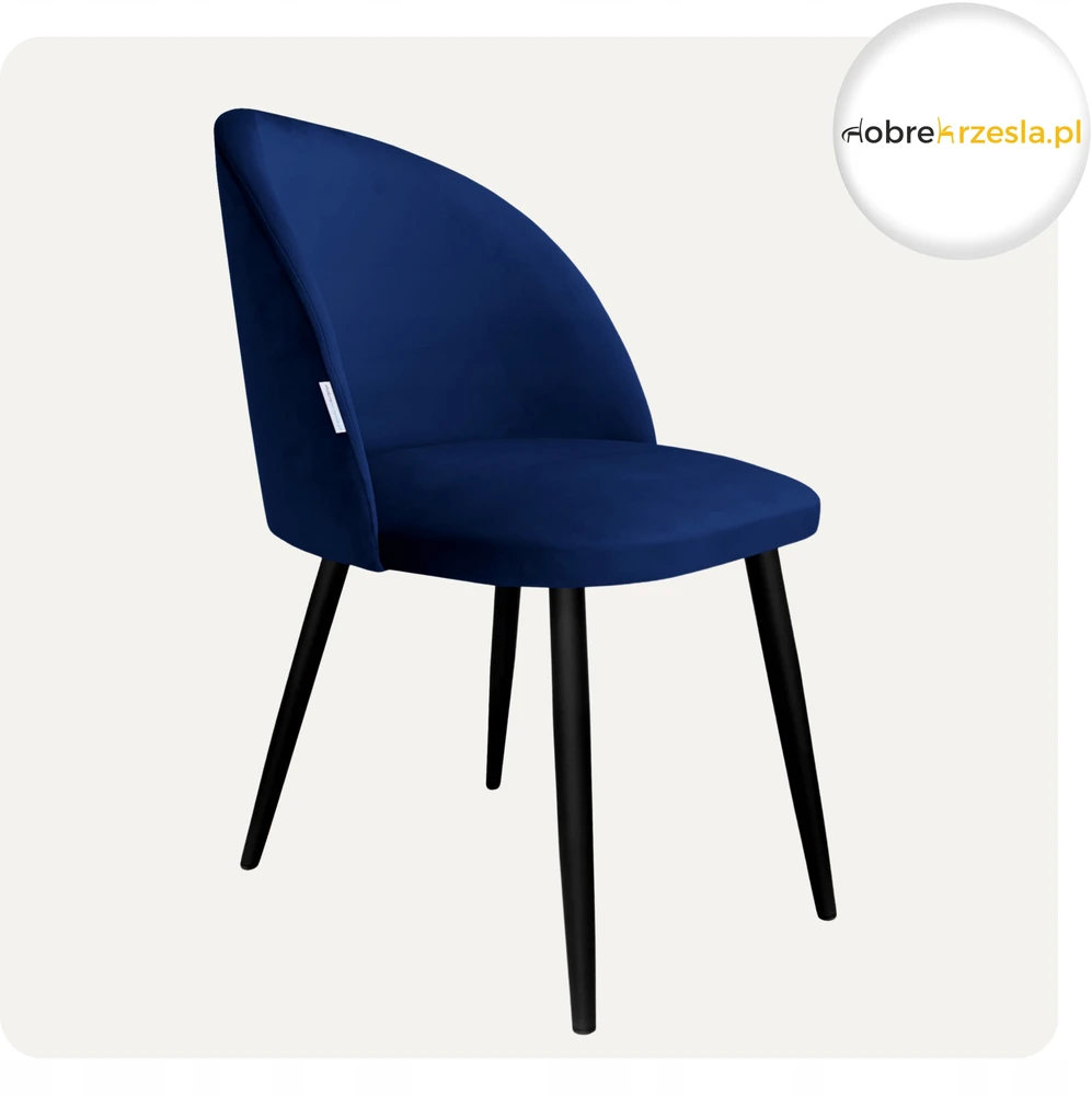 Atos Colin Veliūrinė kėdė Juoda Koja MG16 Minkštas Elegant Design 1 vnt