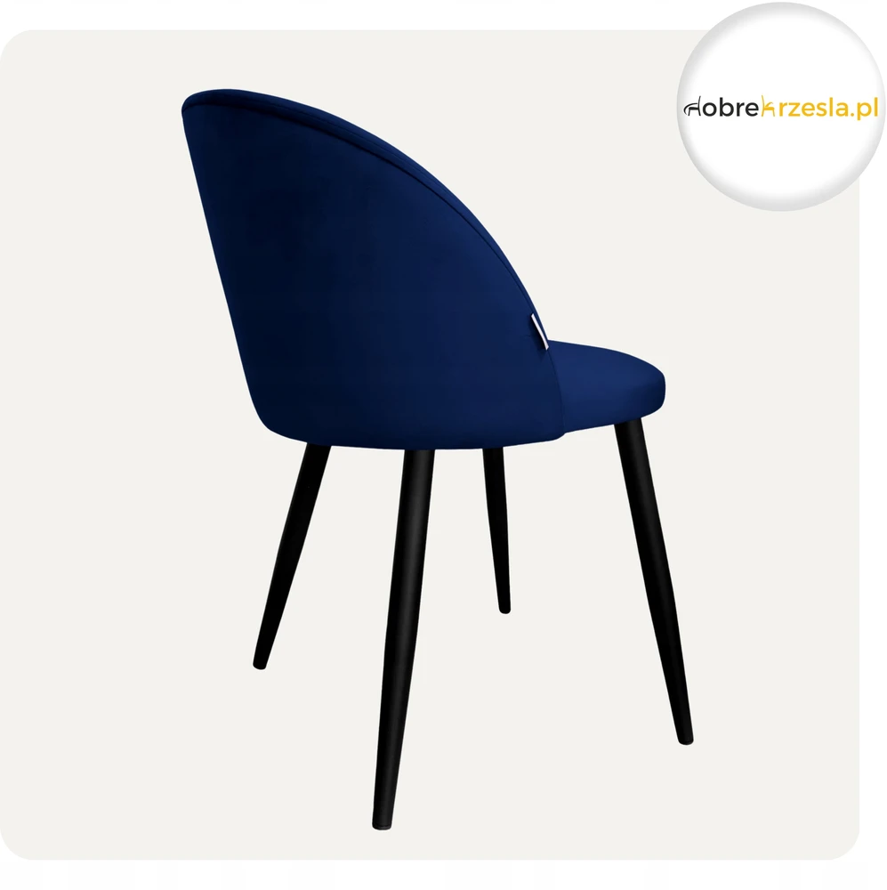 Atos Colin Veliūrinė kėdė Juoda Koja MG16 Minkštas Elegant Design 1 vnt