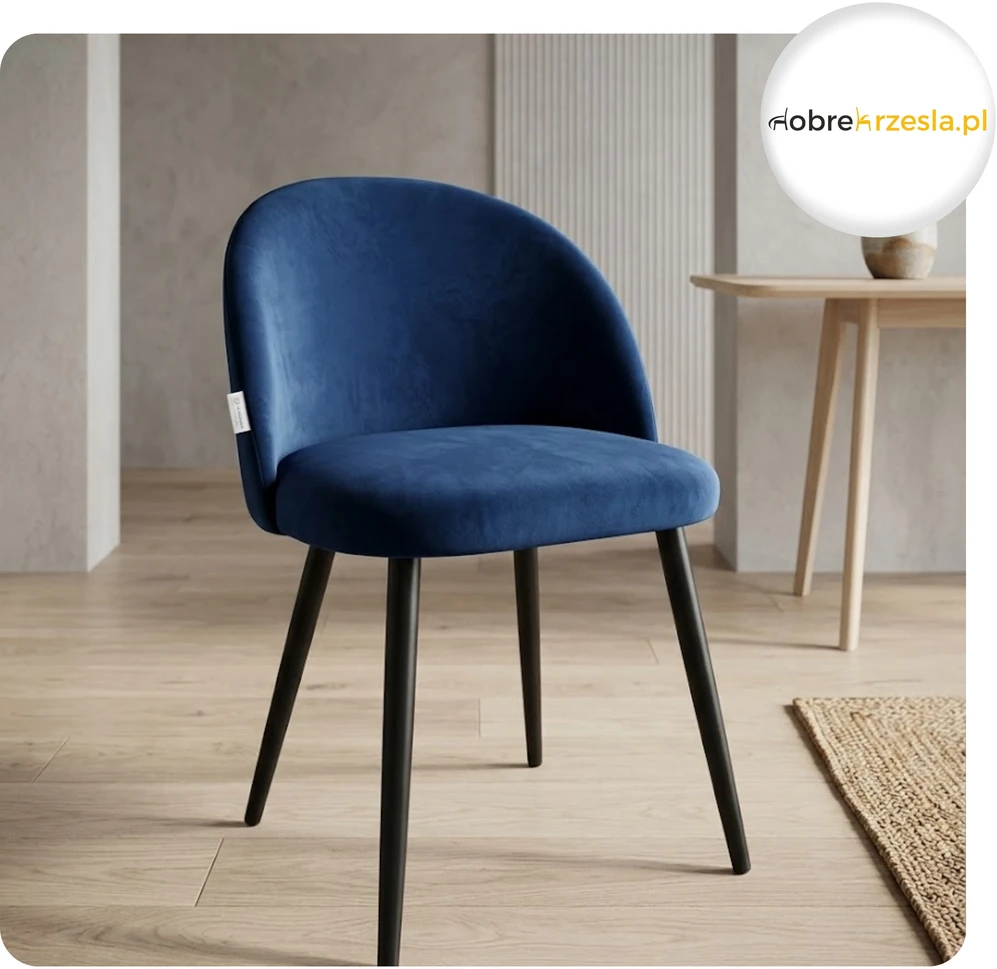 Atos Colin Veliūrinė kėdė Juoda Koja MG16 Minkštas Elegant Design 1 vnt