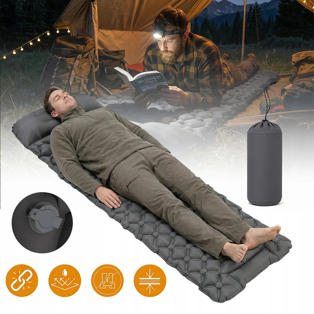 ATRAMINIS KILIMAS, PRIEMONĖS ČIŪŽINIS, SAVIMI PRIEPUSIŠKAS, ERGONOMINIS KEMPINGAS