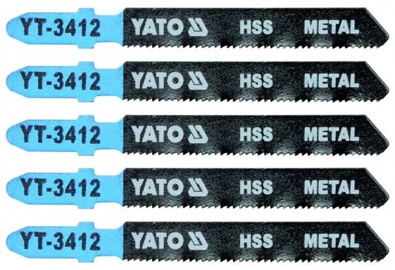 Yato Toya Sa Poland Pjūkliukai siaurapjūkliui 5vnt, 21 TPI / 1.2mm (metalui) (YT-3412)