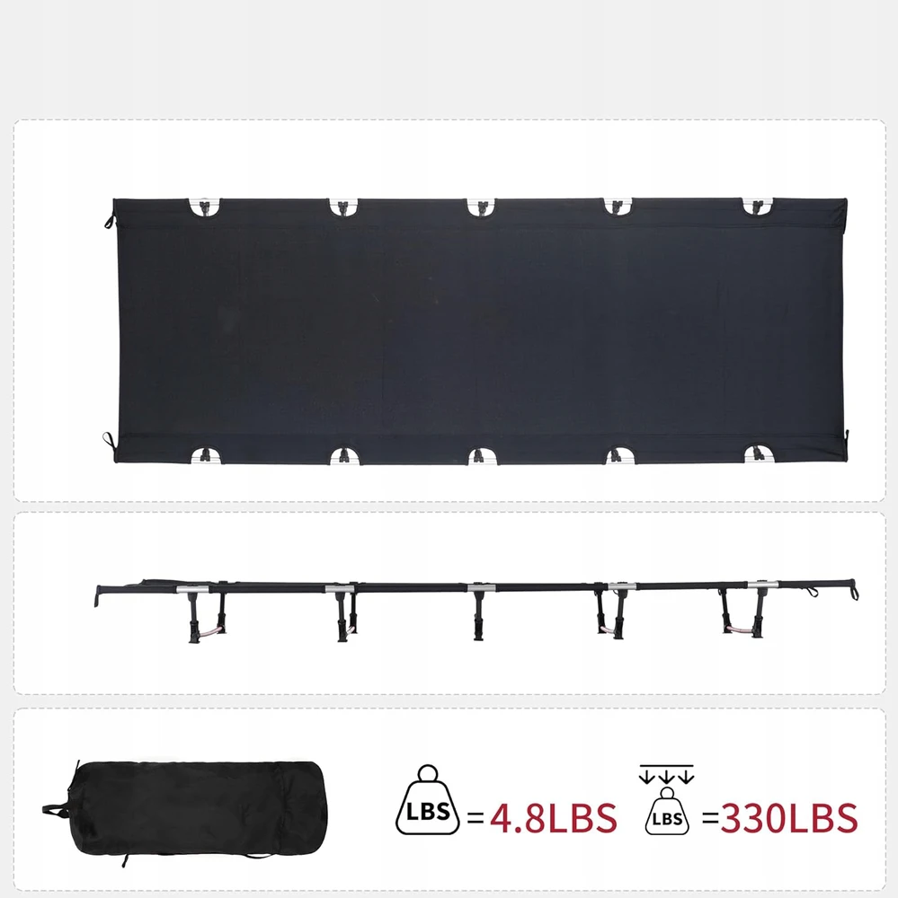 Atspari vandeniui sulankstoma lova 150 kg 190 x 66 cm 1 Žmogus, skirtas miegui BIURE