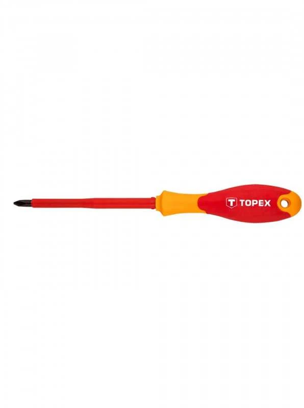 Atsuktuvas TOPEX 1000V PH2 x 100mm (elektrikams)