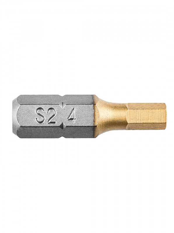 Atsuktuvo antgaliai GRAPHITE HEX4 25mm 1/4" (2 vnt.)