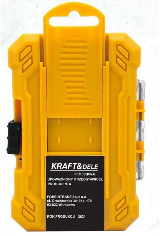 Kraftampdele Atsuktuvo antgalių komplektas 15-dalių, Kraftdele