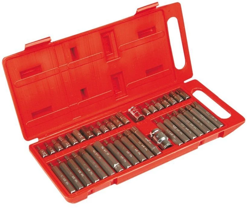 Atsuktuvų rinkinys su antgaliais Wolfcraft 1386000 - 30 vnt