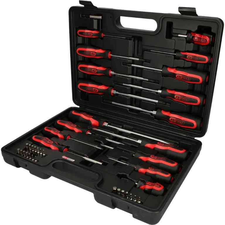 KS Tools Atsuktuvų ir Antgalių Komplektas, 39 Vnt.