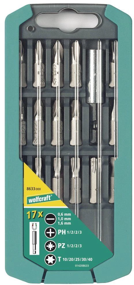 KS Tools Atsuktuvų ir Antgalių Komplektas, 39 Vnt.