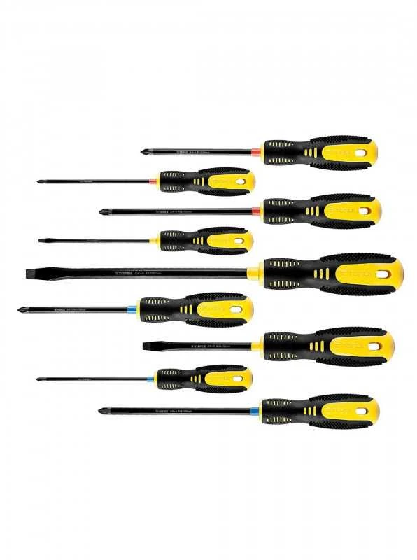 Atsuktuvų rinkinys TOPEX Torx 9 vnt. su magnetiniu antgaliu
