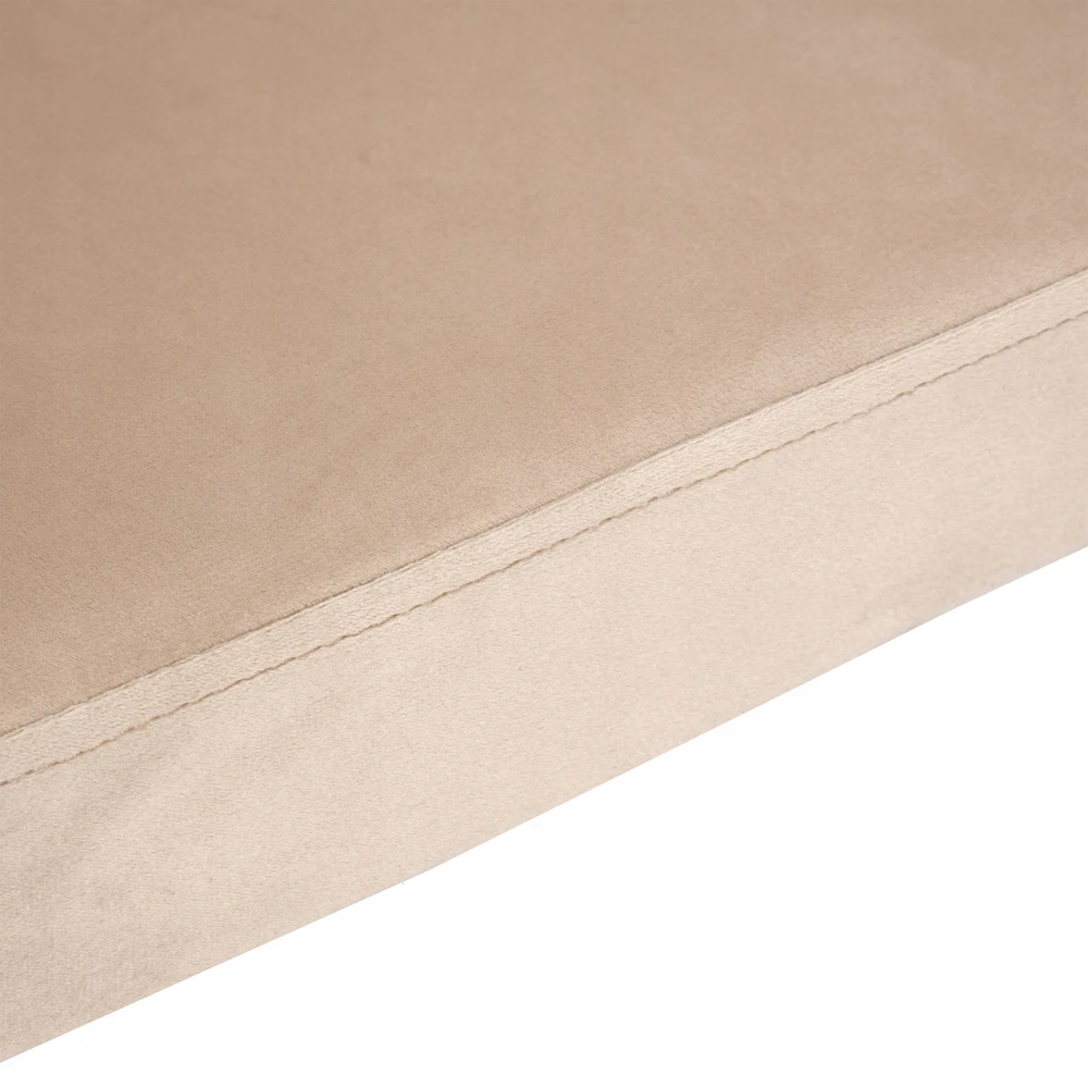 Ehokery Poland Pinta veliūro kėdė COFTON Juodas VELVET beige