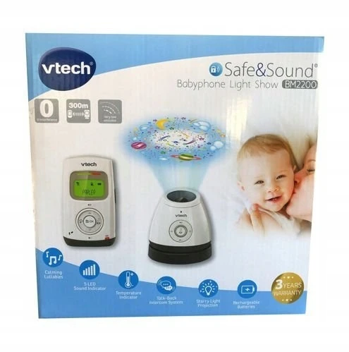 Audio mobili auklė su vaizdo projekcija VTech BM2200