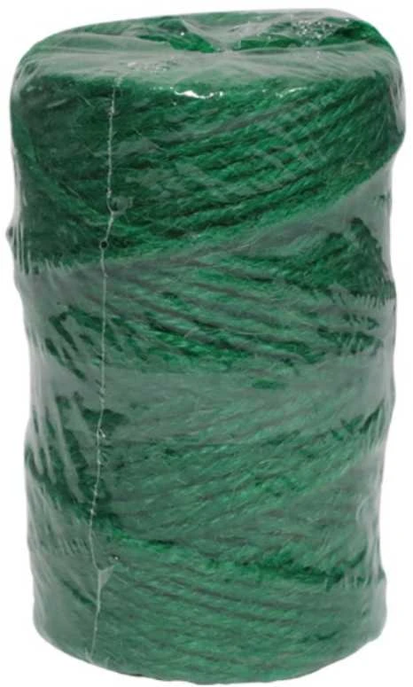 Lasso Aukla Džuto 2mm x 100m Žalia