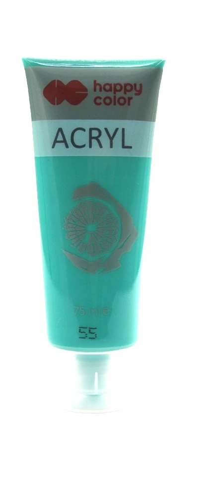 Auksiniai akriliniai dažai 75 ml, Happy Color