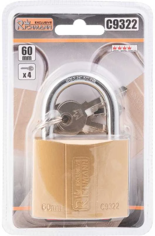 Richmann Aukso spalvos spyna 60 mm