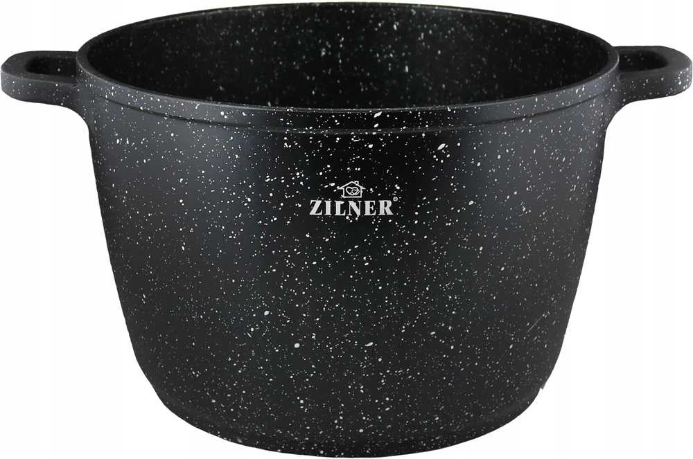 Aukštas marmurinis puodas / katilas Zilner 24cm / 6,2 l AROMA KNOB ZL7009