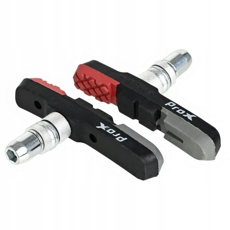 Aukštos Kokybės PROX 72 mm V-brake Stabdžių Kaladėlės, 3 Spalvų, Sriegiuotos