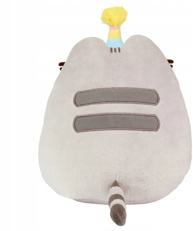 Aurora PUSHEEN su tortu kepurėje 27cm GIMTADIENIO VAKĖLIS
