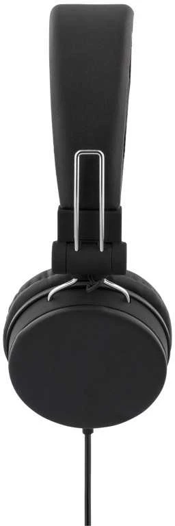 STREETZ ausinės su mikrofonu , 1 mygtukas, 1,5 m, juodos HL-W200